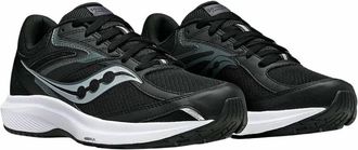 Saucony Mens Cohesion 14 Running Shoes In Black/white