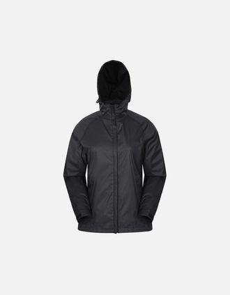 Mountain Warehouse Mens Mountain Warehouse Mens Torrent Waterproof Jacket - Black - Size: 42/Regular