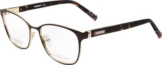 Missoni Womens 52 mm Gold Brown Eyeglasses