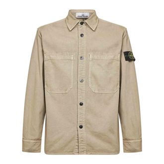 Stone Island Uomo, Magliette, Beige, S, new
