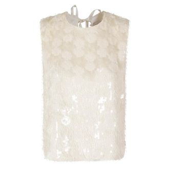 Semicouture Cara Top - - Tops - Donna - Bianco - L