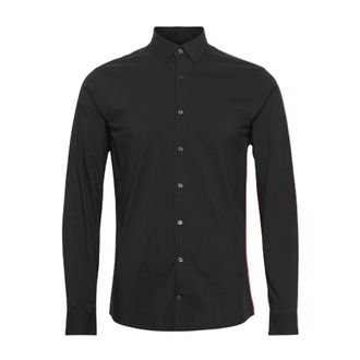 Tiger Of Sweden Filbrodie Shirt - Heren - Casual Overhemden - Zwart - L - Katoen - Overhemden