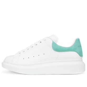 Alexander McQueen Oversized Sneaker White Teal 553680WHGP79344