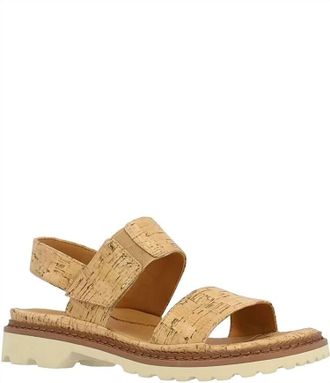 L'Amour Des Pieds Womens Delphina Sandals In Cork