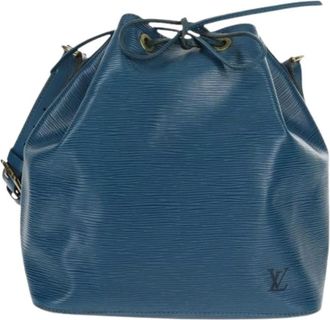 Louis Vuitton Pre-owned Bucket Bags, female, Blue, Size: ONE SIZE Pre-owned Vintage Bucket Bag