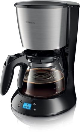 Philips Cafetera Aromaswirl Negra 1,2 L 15 Tazas