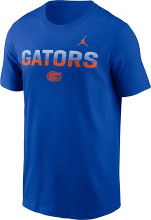 Nike Jordan Mens Florida Primetime Kinetic Jordan Brand College T-Shirt in Blue | N1994EVUFN-8FC