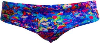 Funky Trunks Classic Brief Badehose f&uuml;r Herren | lila