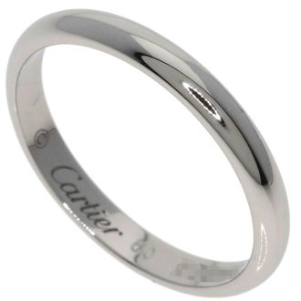 Cartier Platinum 950 Band Ring (Pre-Owned)