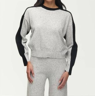 Kerisma Berkman Two-Toned Top In Heather/black