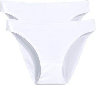 La Redoute Collections Set van 2 slips in onzichtbaar microvezel