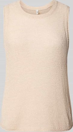 Only Regular Fit Pullunder mit Rollsaum Modell SUNNY in Offwhite, Größe XL