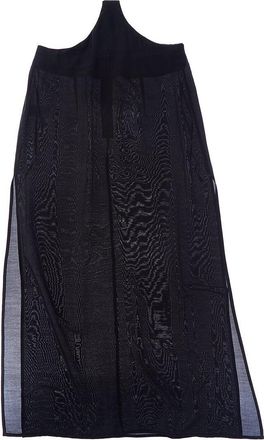 Vix Solid Midi Silk-Blend Cover-Up