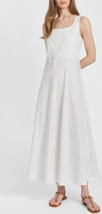 Santorelli Pagina Sleeveless Maxi Dress in Ivory at Nordstrom, Size X-Large