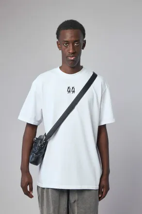 44 Label Group Tee Jersey Optical White + Tape Gaffa Green
