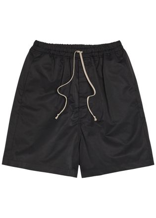 Rick Owens Faun Nylon and Cotton-blend Shorts - Black - 52 (IT52 / XL)