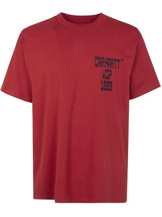 Carhartt Work in Progress Short Sleeves Blocks Organic Cotton T-Shirt