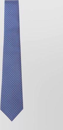 Gucci silk jacquard tie patterned design