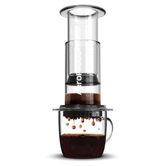 OEM Aeropress Clear Cafetera De Viaje - M&eacute;todo 3 En 1 Combina Prensa Francesa, Pour Over Y Espresso - Caf&eacute; Sin Amargor Ni Residuos - Peque&ntilde;a Cafetera Port
