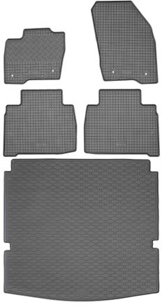 OEM Juego De Alfombrillas De Goma Para Coche Y Alfombrilla Para Maletero Para Ford Galaxy Ii Minivan (desde Septiembre De 2015)