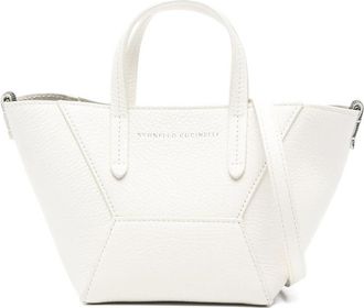 Brunello Cucinelli Logo-print Tote Bag