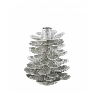 BIZZOTTO 6x Velas De Pino Argentadas H14