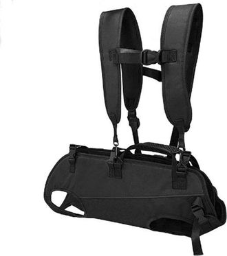OEM Mochila Para Mascotas, Bolsa De Viaje Para Mascotas, Mochila Port&aacute;til Para Perros, Actividades Al Aire Libre, Ciclismo, Negra, Talla M