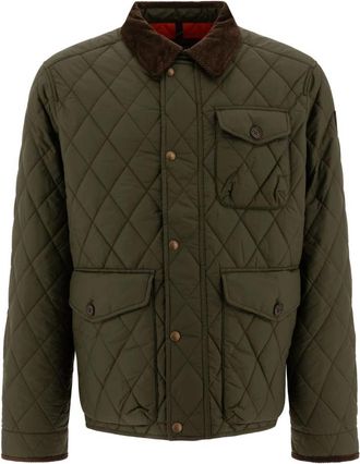 Polo Ralph Lauren Gewatteerd jack - Heren - Winterjassen - Groen - S - Katoen - Jassen