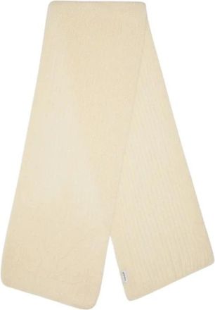 Dondup Sciarpa in cashmere - Dames - Wintersjaals - Wit - ONE Size - Kasjmier - Accessoires
