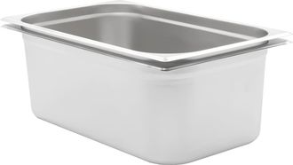 vidaXL Bandejas Gastronorm 2 Unidades Gn 1/1 200 Mm Acero Inoxidable Vidaxl