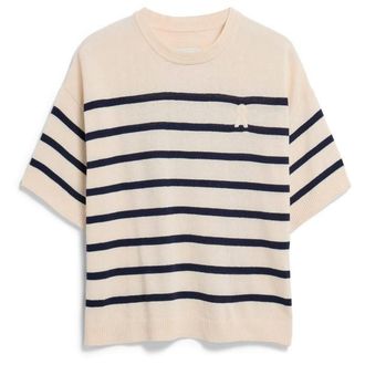 Armedangels Stripe Linen Blend Sweater Pullover f&uuml;r Damen | beige