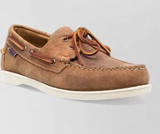 Sebago leather boat loafers