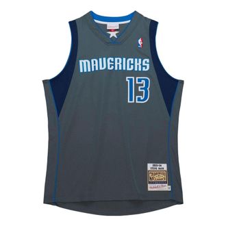 Mitchell & Ness x NBA Dallas Mavericks 2003-04 Jersey Steve Nash 13 AJY45692-DMA03SNAGREY