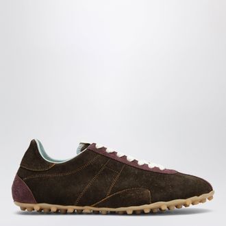 Maison Margiela Sneakers marroni in suede