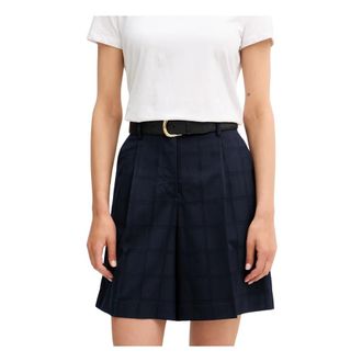 Iceberg Korte Broeken, Dames, Blauw, M, Polyester, Short Shorts