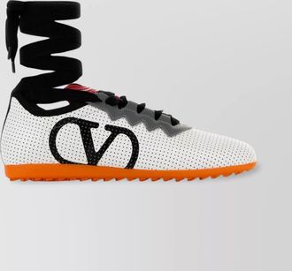 Valentino Garavani nappa leather high-top sneakers