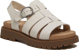 Timberland Clairemont Way Fisherman Sandal in Natural Nubuck at Nordstrom, Size 10