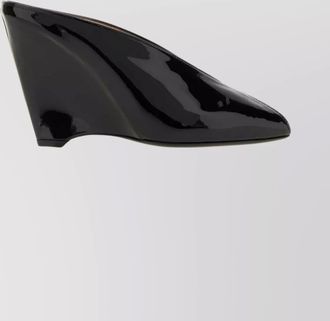 Ferragamo leather alicia mules