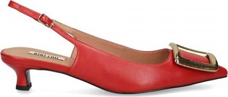Bibi Lou Womens Poznan Slingback Pumps In Red
