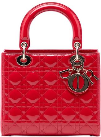 Dior Pre-owned Dior Medium Patent Cannage Lady Ladies 5M5FJCH6TBDQJJTZ