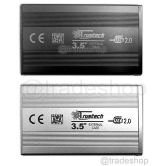Trade Shop Trade Shop - Caja De Carcasa De Caja Externa Hd Hdr Disk House 3.5 sata Usb 2.0