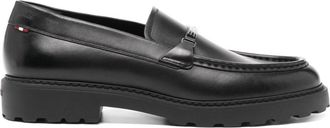 Bally leather loafers - men - Calf Leather/Calf Leather/Rubber - 41 - Black