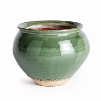 Napa Home & Garden Maisha Drum Vase in Green at Nordstrom