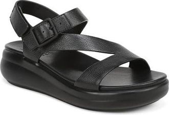 Naturalizer Chance Platform Sandal in Black at Nordstrom, Size 8.5