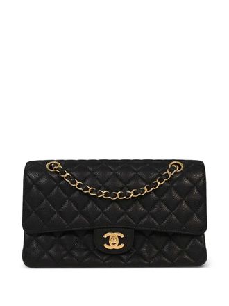 Chanel 2014 Classic Flap shoulder bag - women - Caviar Leather - One Size - Black