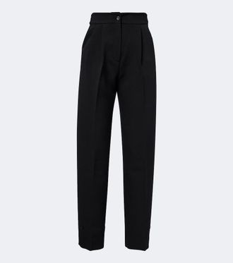 Frankie Shop Doyer pleated wide-leg pants