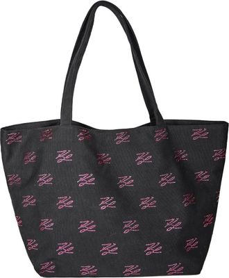 Karl Lagerfeld Tote Bags, female, Black, Size: ONE SIZE Autograph Shopper