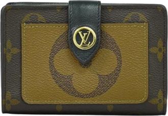 Louis Vuitton Pre-owned Wallets, female, Multicolor, Size: ONE SIZE Pre-owned Vintage Canvas Wallet