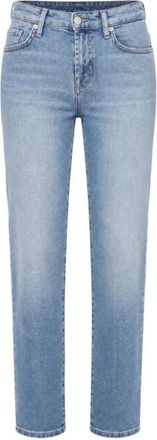 7 For All Mankind Mujer, Vaqueros, Azul, Talla: W28