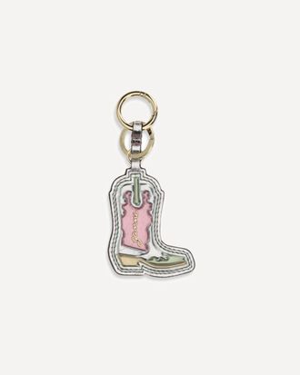 Ganni Western Boot Keyring Female UNI